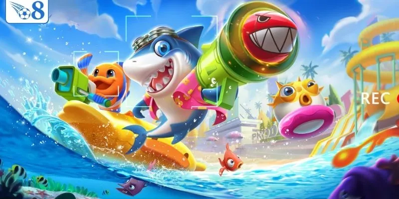 Sảnh Bắn Cá O8 Dậy Sóng, Ngư Trường Số Hút Hội Viên Đông Đảo 2 Tái hiện thế giới đại dương online như thật